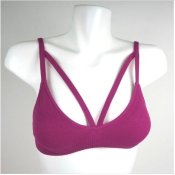 Free People Intimately Keira FUCHSIA Bralette XS/S - Picture 6 of 7